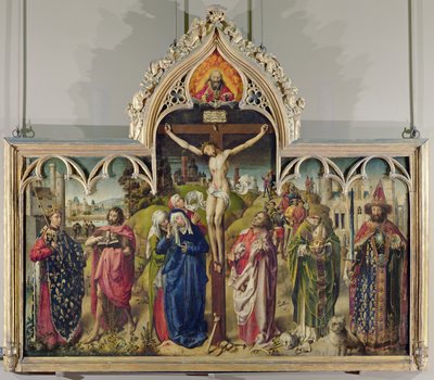The Parlement of Paris Altarpiece by French School